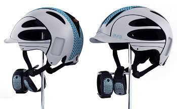 Helmet with Wristband Indicators