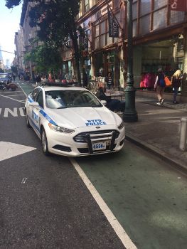 Cops in Bike Lanes