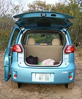 ポルテに自転車を積む Cyclife