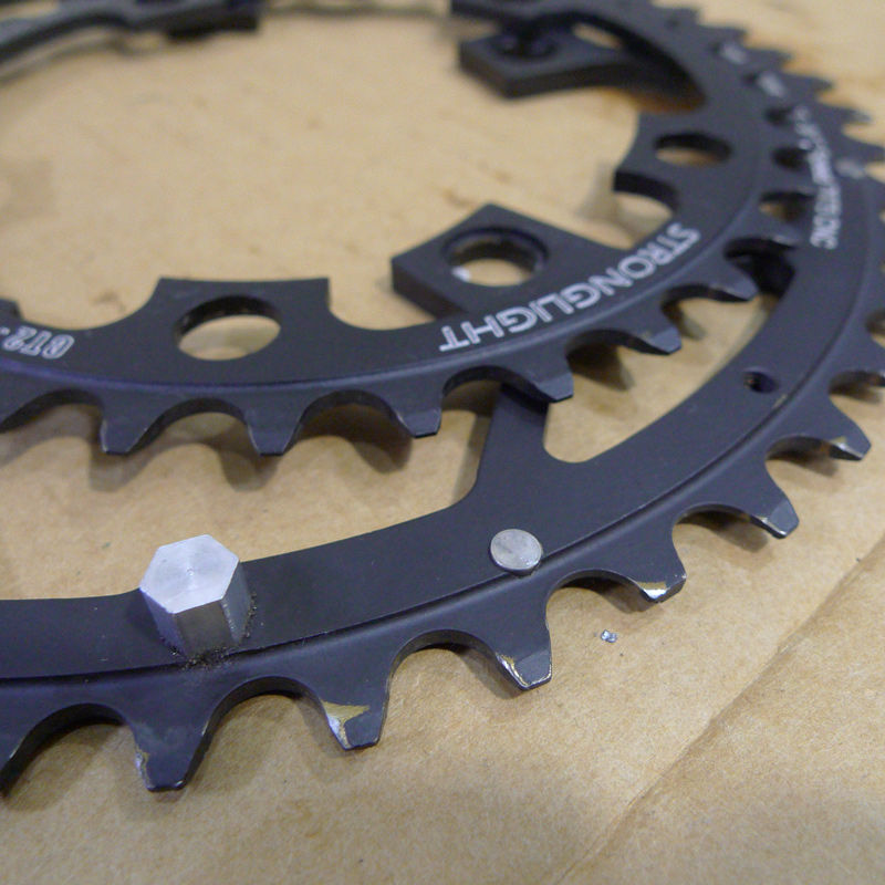 SUGINOのクランク XD2 組み付け : 451のミニベロ