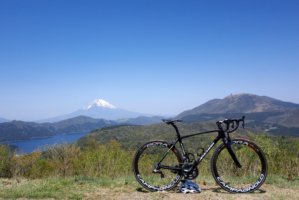 季節先どりの暑さ 箱根大観山ヒルクライム 自転車百景