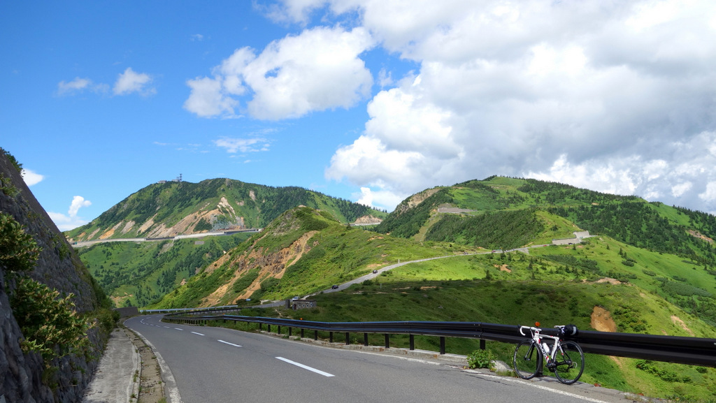 爽快 絶景ロード 志賀草津道路 自転車百景