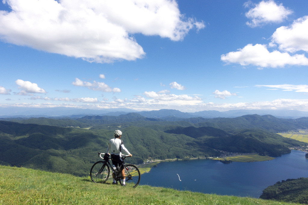黒菱林道 小熊黒沢林道からの絶景 自転車百景 黒菱林道 小熊黒沢林道からの絶景 自転車百景
