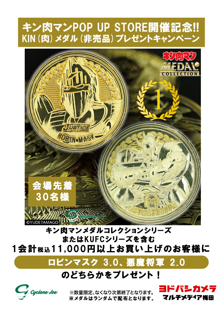 キン肉マン メダル型ピンバッジ 当時物 今度は技だ！美しい造型と彩色にこだわる『キン肉マンメダル