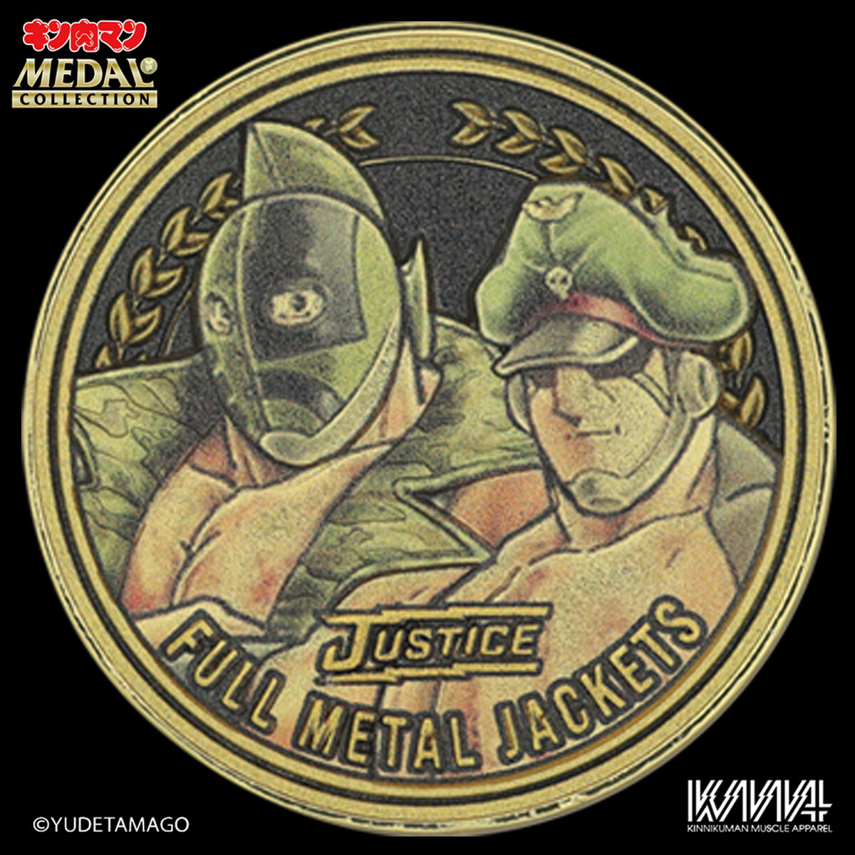 キン肉マン メダル型ピンバッジ 当時物 東映 キン肉マン メダル型ピンバッジ 当時物 キン肉マン メダル型