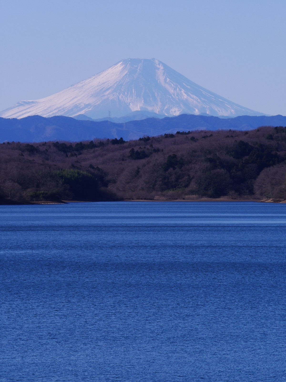 狭山湖と富士山 そして 狭山富士 ちょこっと撮 メモ る