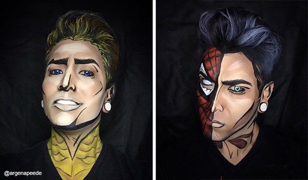画像 アメリカ人のアメコミ風メイクが 日本とは別の意味で 二次元 業界ウォッチ 画像 アメリカ人のアメコミ風メイクが 日本とは別の意味で 二次元 業界ウォッチ
