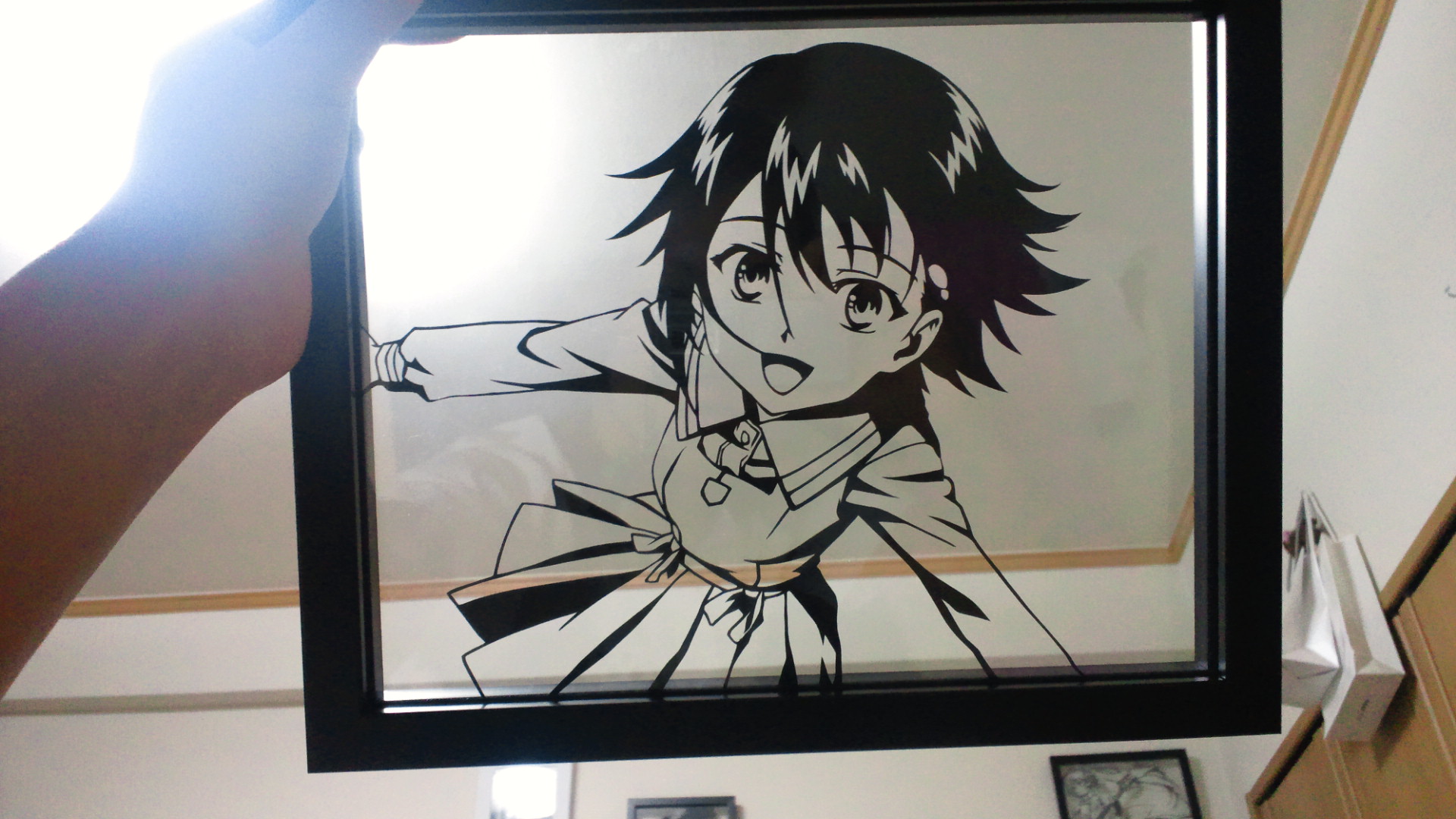 切り絵と写真と蝶々と 切り絵と写真と蝶々と