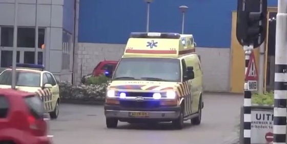 【動画】オランダの救急車が独特すぎて話題にｗｗｗｗｗｗｗ