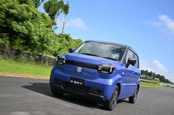 スズキ、初の軽EV「e SKY（イースカイ）」発表…航続距離、小回り重視