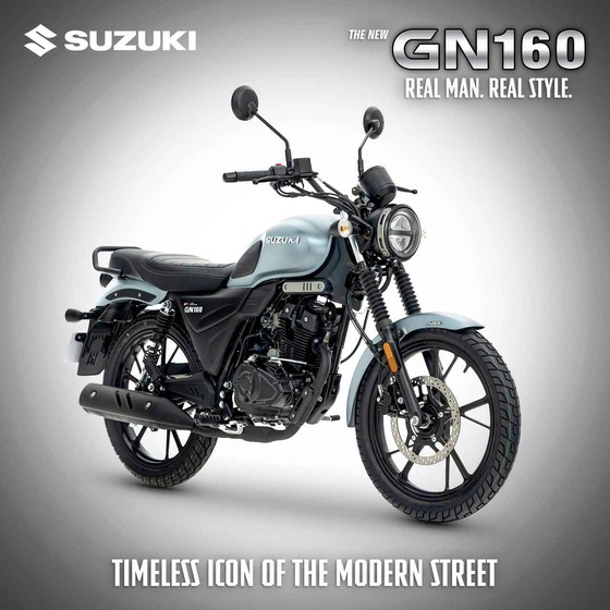 スズキがGN125の後継機種GN160発売を発表！