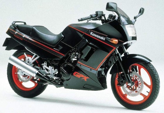 Kawasaki GPX250R 87  1