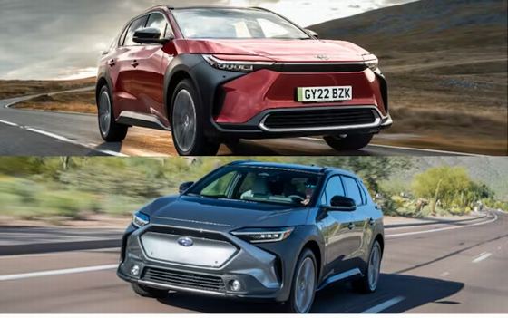 トヨタとスバルのEV