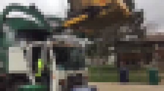 海外のゴミ収集車