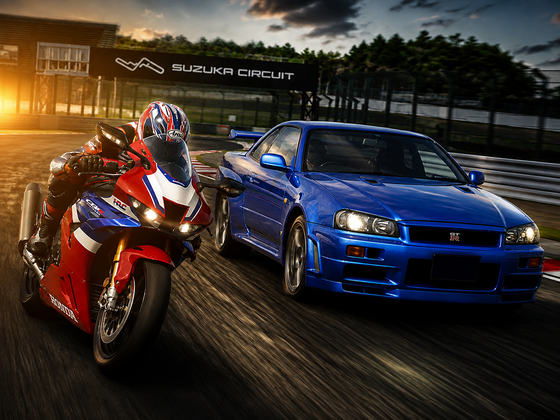 理論上は1000ccバイクの方がR34GT-Rよりも速いらしいな