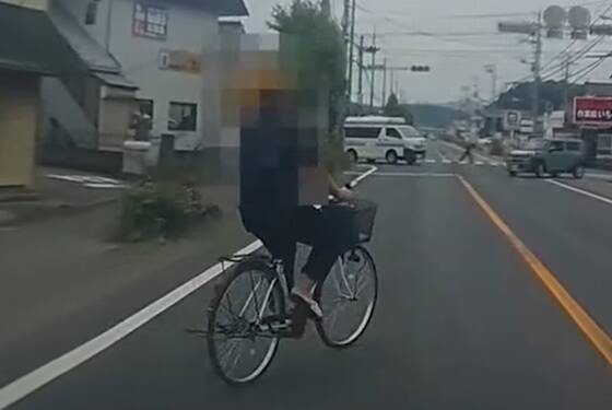 【悲報】岡山のイキりキッズさん、車をチャリで煽って無事お縄にｗｗｗｗｗｗｗｗｗｗｗｗ