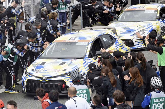 【悲報】トヨタの水素エンジン車、部品交換で7時間停止・燃料補給25回を経て24時間耐久レースを見事完走（）