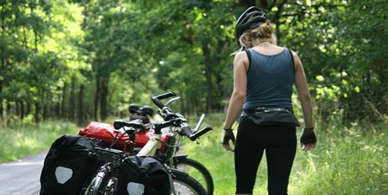 femalebikertakingbreak