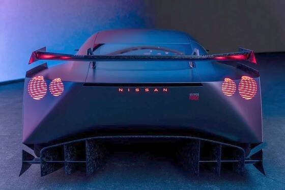 これが次期日産GT-R？ 全固体電池と高出力モーターで1360馬力、「Rモード」と「GTモード」を使い分けるユニコーンガンダムみたいなコンセプトカーがこちらｗｗｗ