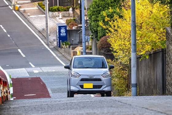 軽自動車って登り坂はダメダメだな