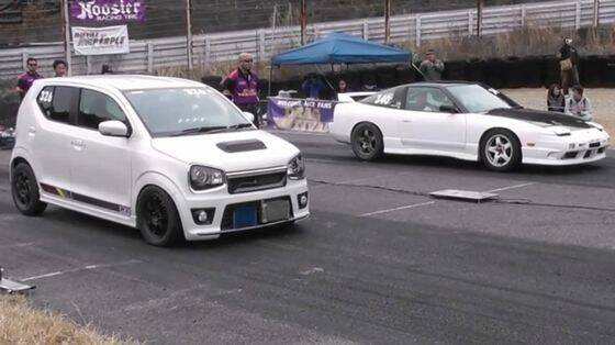 軽自動車VSスポーツカー