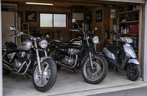 原付とマグナ250とカワサキW800持ってるけど