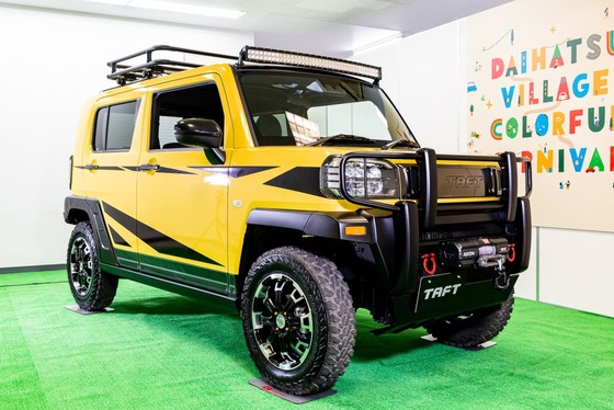 Daihatsu taft crossfield