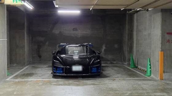 地下駐車場にめちゃくちゃ駐車ヘタクソなダサい車いたんだけどwのサムネイル