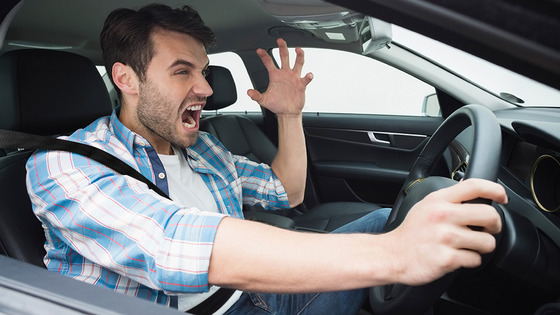 Angry driver