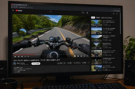 バイクとアクションカメラ購入するからYouTubeでモトブログ始めようかと思ってるんだけど