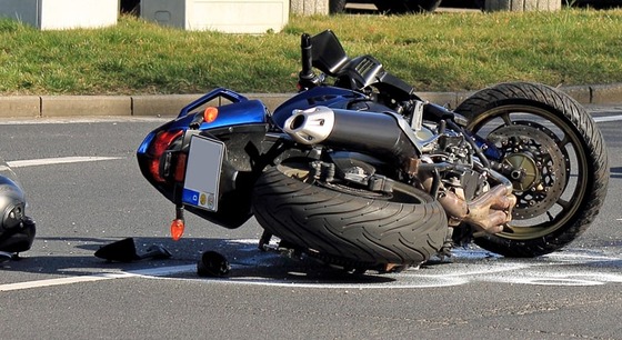 バイクは事故・転倒がこわい…(´・ω・｀)