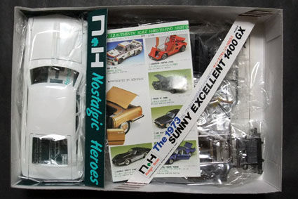 童友社日産サニーエクセレント1400GX 1000円 : ブログ@中古絶版模型堂