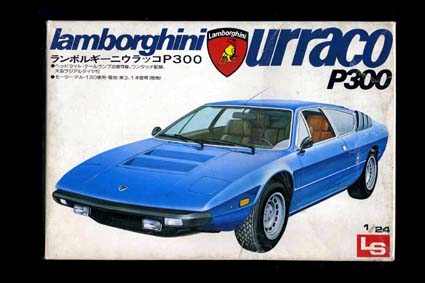 LS1/24ランボルギーニウラッコP300 3000円 : ブログ@中古絶版模型堂