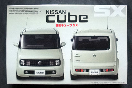 フジミ1 24日産キューブsx 1000円 ブログ 中古絶版模型堂 フジミ1 24日産キューブsx 1000円 ブログ 中古絶版模型堂