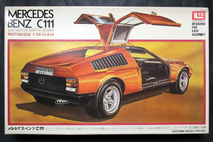 昭和レトロ スロットカー メルセデス・ベンツ C111 (匿名配送) LS1/24メルセデスベンツC111 : ブログ@中古絶版模型堂