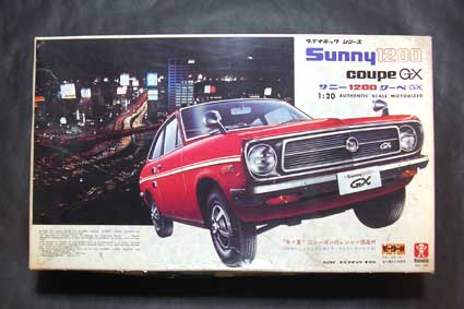 バンダイ1 日産サニー10クーペgx 円 ブログ 中古絶版模型堂