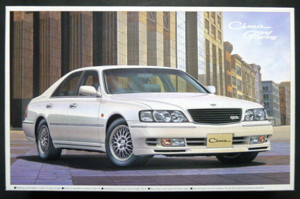アオシマ1/24日産Y33シーマ41TR-Xグランドツーリング 1400円 アオシマ1/24日産Y33シーマ41TR-Xグランドツーリング 1400円