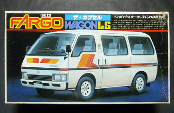 バンダイ ISUZU FARGO ワゴン LS 1/24 プラモデル Amazon.co.jp: 旧 1/24 いすゞ ファーゴ ワゴン LS ISUZU FARGO