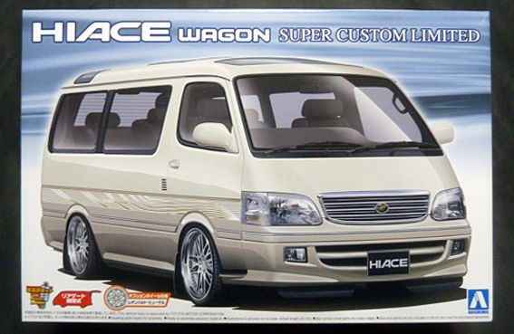 Amazon.co.jp: アオシマ 1/24 boxy 100系 ハイエース 模型