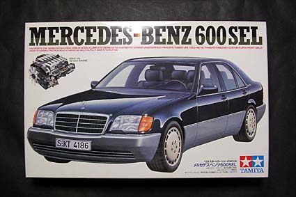 タミヤ1/24メルセデスベンツ600SEL 5000円 : ブログ@中古絶版模型堂