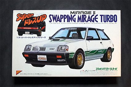 ニチモ 1/24　スワッピングミラージュターボ ニチモ 1/24 スワッピングミラージュターボ 未使用】ニチモ 1/24