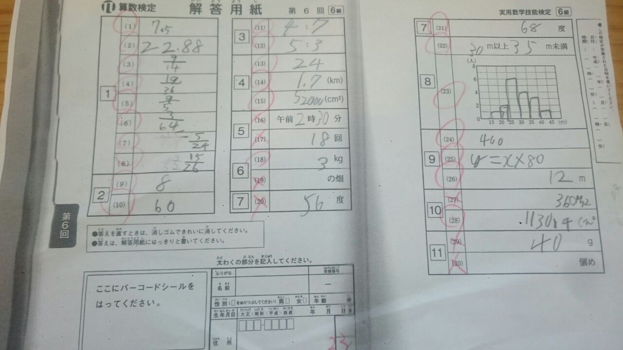 算数検定過去問題集6級で小学6年生範囲を復習 最先端家庭学習watch 算数検定過去問題集6級で小学6年生範囲を復習 最先端家庭学習watch