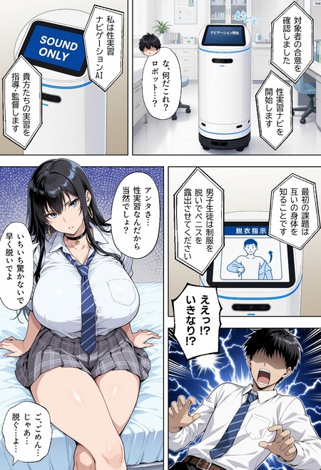 童貞の俺が性実習の授業で彼氏持ち一軍ギャルと遺伝子相性SSSだった件-002