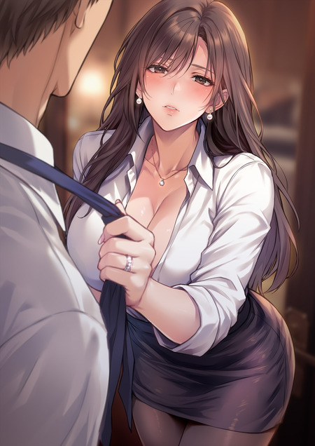 完璧な人妻上司と一線を越えた夜…夫の不貞が生んだ職場での危険すぎる密会関係！