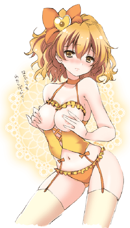 【フレッシュプリキュア】キュアパインこと山吹祈里のイラスト