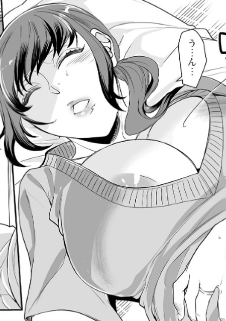 【漫画】友人の母親に感じるドキドキ…居間でのひとときの秘密