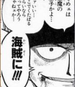 なってやろうじゃねェか…海賊に!!!