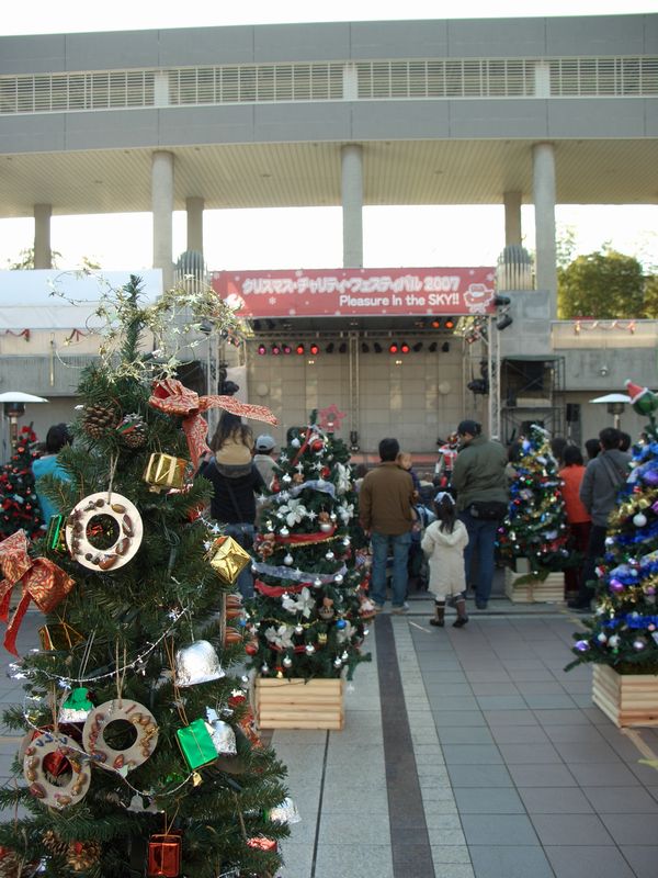 成田空港クリスマス チャリティーフェスティバル07 Da Room落書き帳