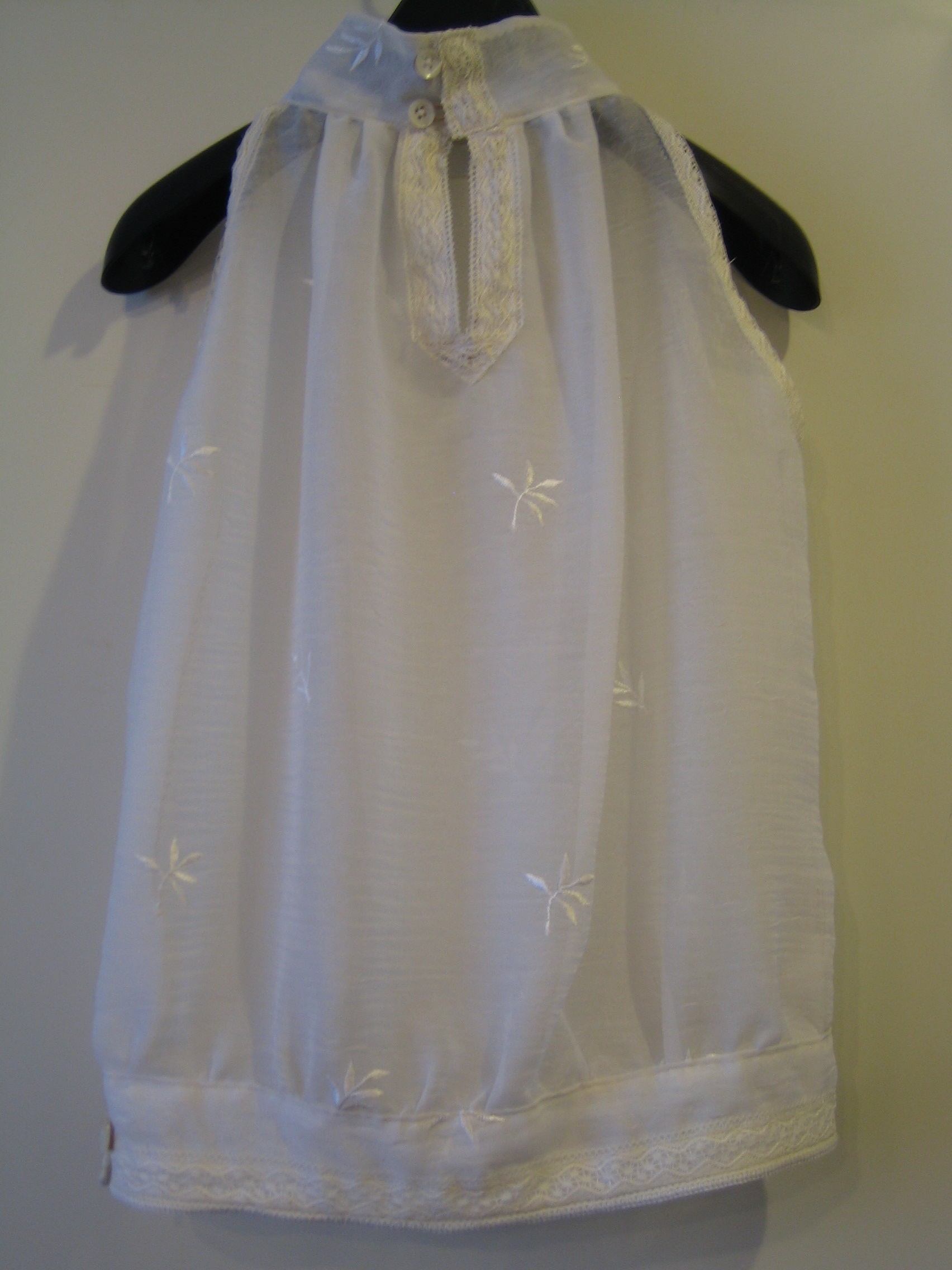 レースカーテン で お出掛け服作り 手作り大好き ｖ ｖ