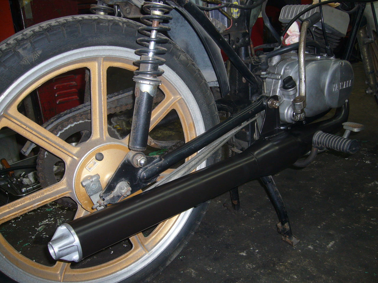 当時物 YSR用チャンバー　GT80ダウンチャンバー使用 Yahoo!オークション -「gt80 チャンバー」の落札相場・落札価格